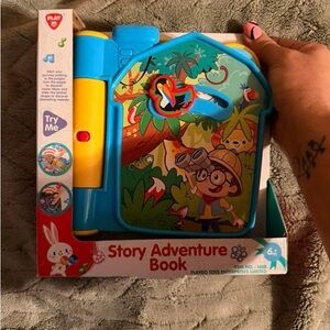 Story Adventure Book - Blue/Yellow Interactive Kids Toy